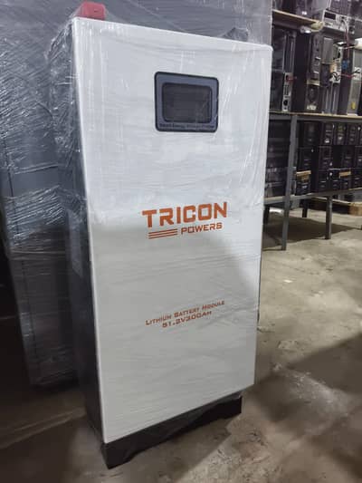 51.2v 300Ah Tricon Powers Lithium Battery