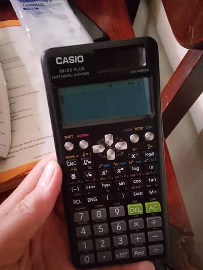 good calculator with cover Casio 991 ES Plus
