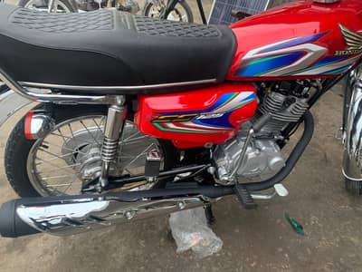 Honda 125 Punjab Registered