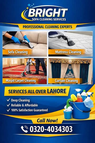 Sofa Cleaning | Blinds clean | Dry Cleaning | Matteres cleaning