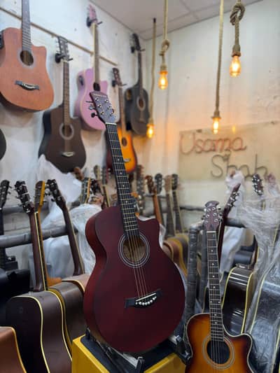 acoustic branded guitar contact WhatsApp 03149367007