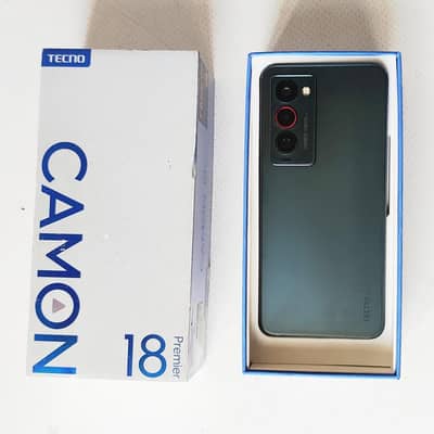 Tecno Camon 18 Premier with box and accessories (8+256 GB)