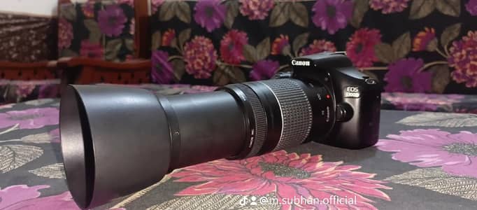 Canon 1300D DSLR Camera – Full Kit – 2 Lenses – Like New