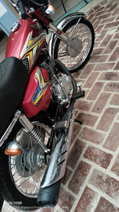 fresh Honda CG 125 like new. one hand used