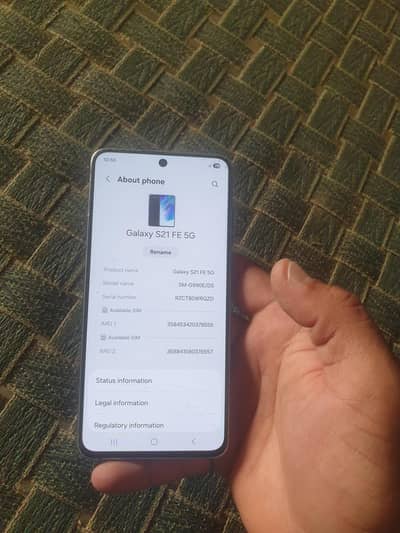 Samsung s21 fe 256gb 03318600189