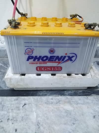 2 phoenix battery 12V/115ah   17 plates cell