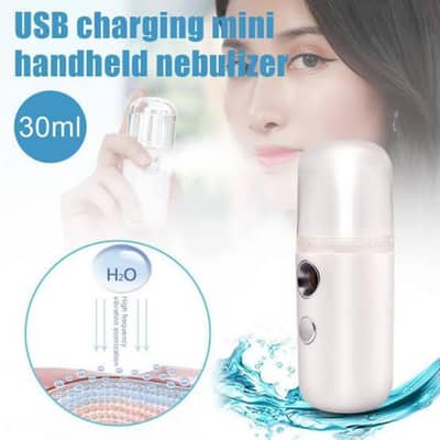 Mini Nano Mist Sprayer - USB Rechargeable Face Steamer & Humidifier