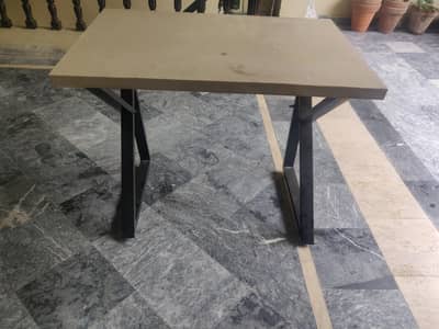 Steel Frame Table