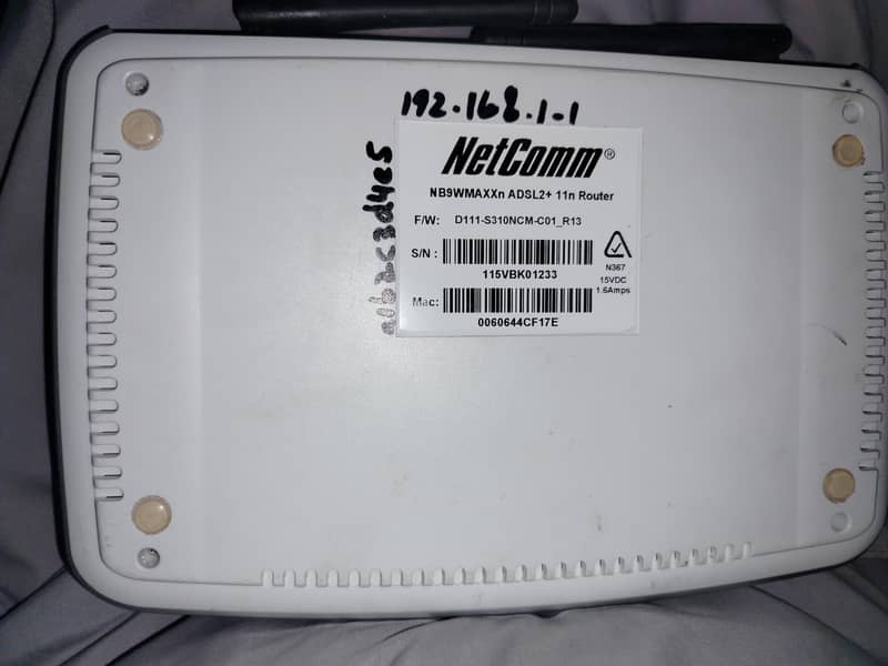 Netcomm modem router 0