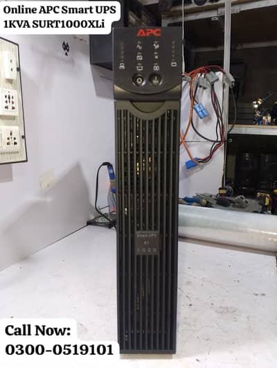 APC UPS 1KVA SURT 700W Online Dobule Convesion 100% Original Condition
