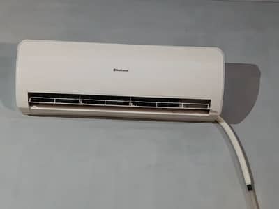 National 1.5 ton split double function cooling and heating option AC.