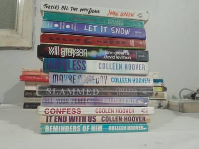 Colleen Hoover + John Green Books Bundle | Bestsellers | Like New