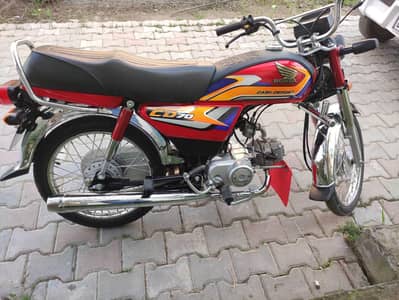 Honda CD 70 2025 KM. s driven 5400
