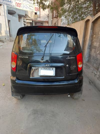 SANTRO CLUB POWER WINDOW POWER STRING AC OK ALLEY RIM