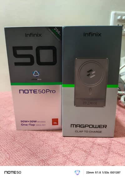 Infinix Note 50 Pro With PowerBank