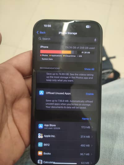 16 pro max non pta jv 256gb 100% battery