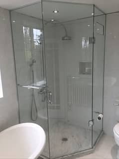 Tempred Glas Shower Cabin l Sliding Shower Cabin l 8mm/12mm Glas Cabi