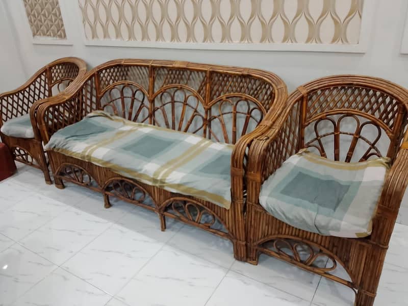 cane sofas 5 seater 0
