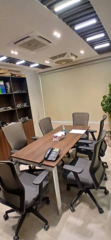 FULLY FURNISHED CORPORATE OFFICE | 1000 SQ. FT. | DHA PHASE 8