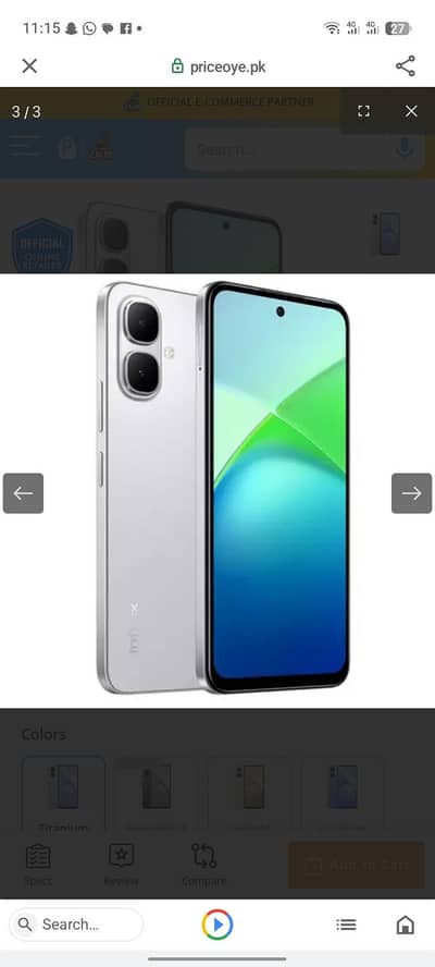 Infinix smart10 4 64