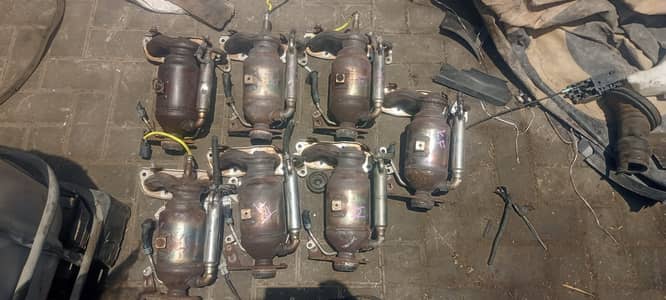 CATALYTIC CONVERTOR MUFFLER - HONDA CIVIC TOYOTA XLI GLI YARIS MIRA