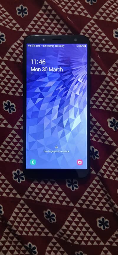 Samsung J6 4/32 Dual sim  PTA Approved