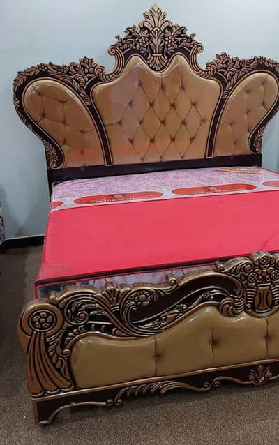 New bed set ha use nhi hwa king size side tables dressing