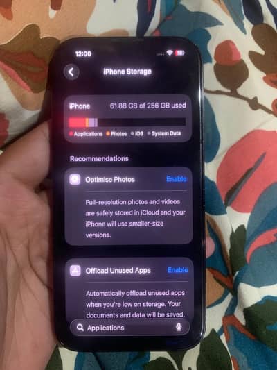 Iphone 14pro 256 gb Non (Fu) 90 Battery Health condition 9:10