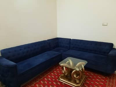 7 seater L shape sofa