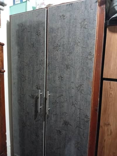 Wooden Almirah  2 ply 2 doors with 4 distinctions