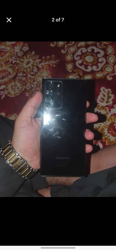 samsung note 20 ultra 12 ram 128 gb   banks apps chalta all ok