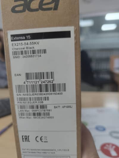 Acer Extensa 15 laptop ,brand new