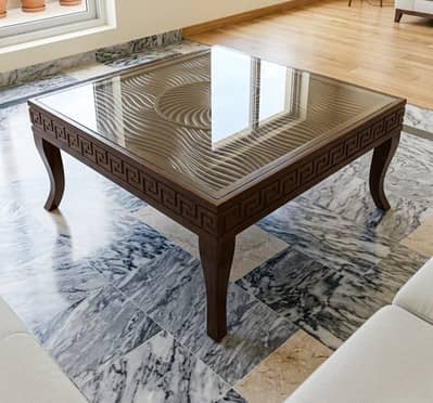 Dining Table Set + Centre Table + Chairs – Used but in Good Condition