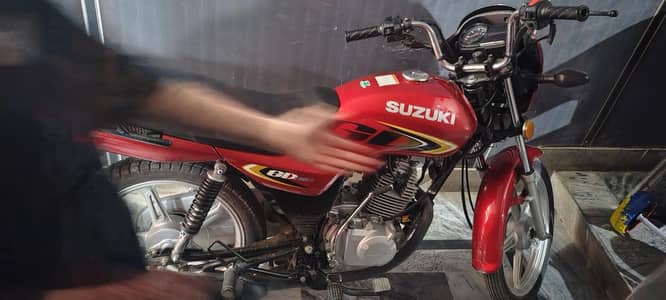 suzuki 110 self start new condition