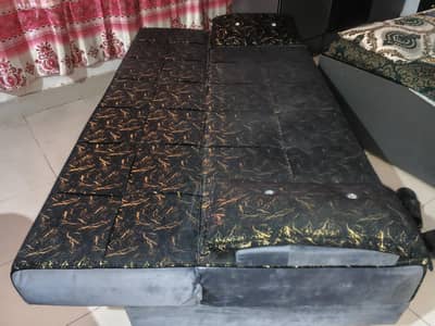 single Bed and sofa