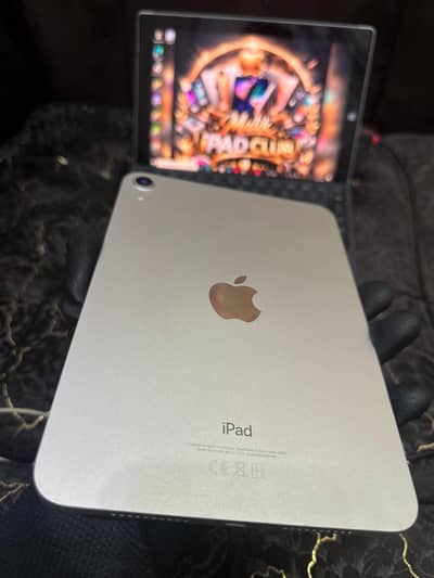 iPad mini 6 golden white colur like new