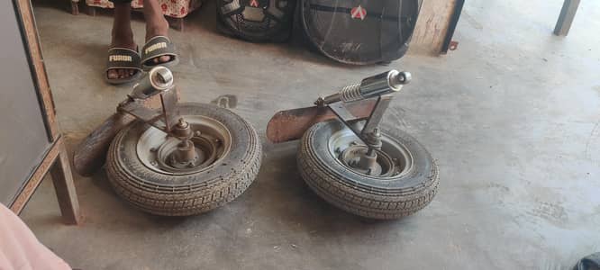 side wheels for disabled person