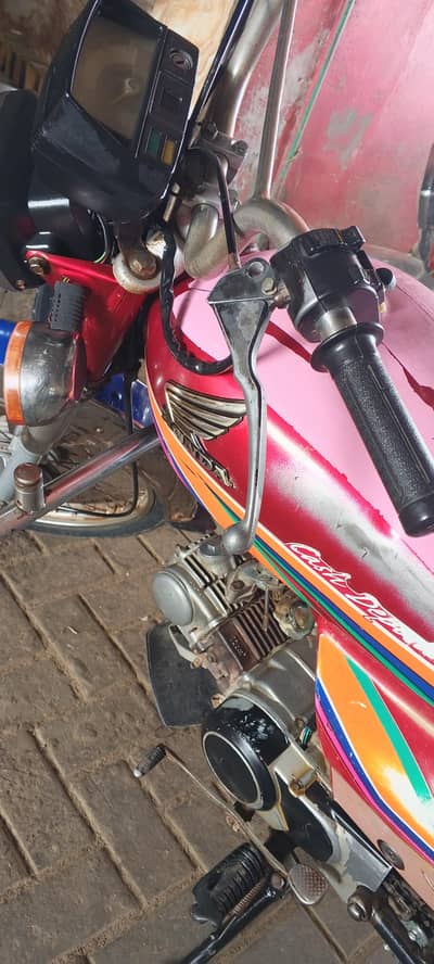 Honda CD 2012 model good condition  clear dacomenta no any fault