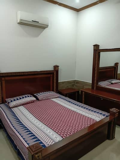 Brand new bed set proper bed with site tables
