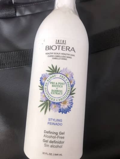 Alcohol free hair gel