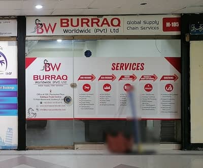 Stunning 350 Square Feet Shop In Siddique Trade Center Available