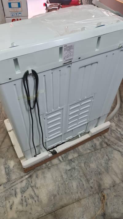 Haier double washing machine