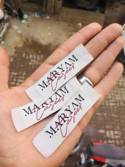 woven labels
