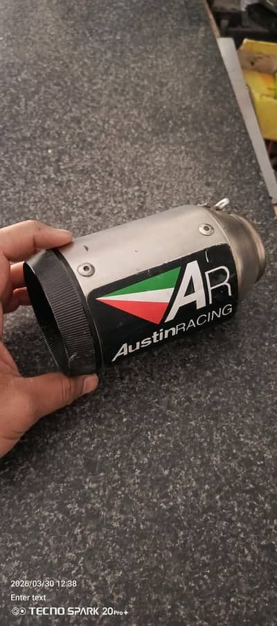 Austin racing mini exhaust