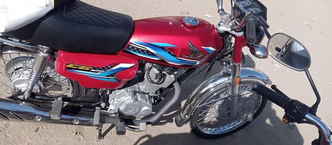 Honda CG 125 Model 2024 - 1st Owner - Low Mileage (Lush Condition