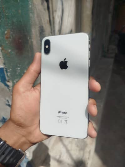 Full ok iPhone xsmax 64gb factory unlock true ton on battery 1 day