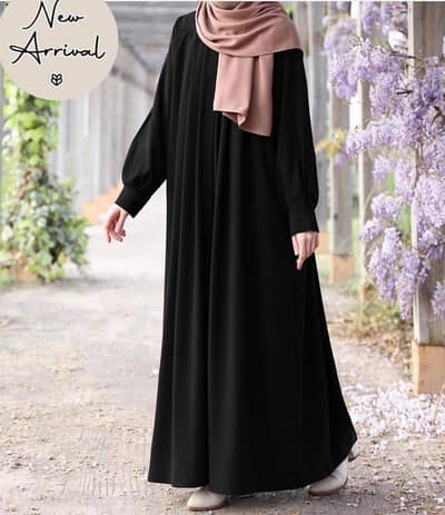 Stylish Georgette Full Abaya For Women-1 Pc