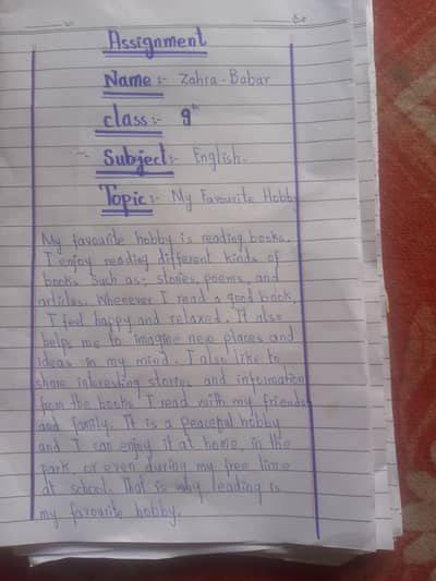 Hand Written Assignments Available