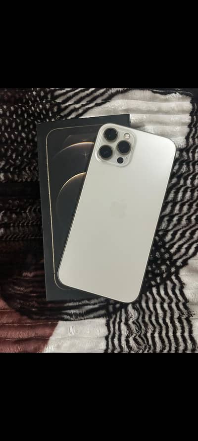 Iphone 12 Pro Max 128 GB PTA Approved Battery On Service