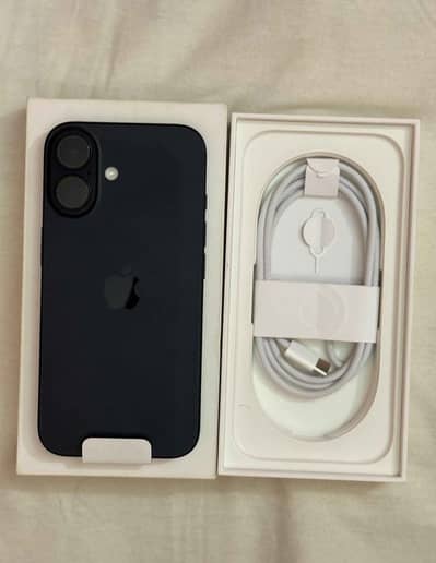 iphone 16 jv 128gb just box open LLA